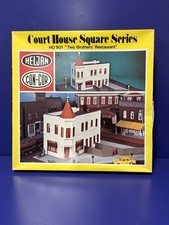 Heljan/Con-Cor HO #901 “Two Brothers Restaurant” Model Kit. Made In Denmark, OB
