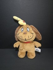 Aurora Dr Suess Max The Dog Plush How Grinch Stole Xmas Stuffed Animal Toy 8"