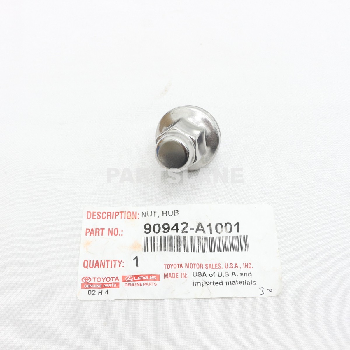90942-A1001 Toyota OEM Genuine NUT, HUB (FOR AXLE) | eBay