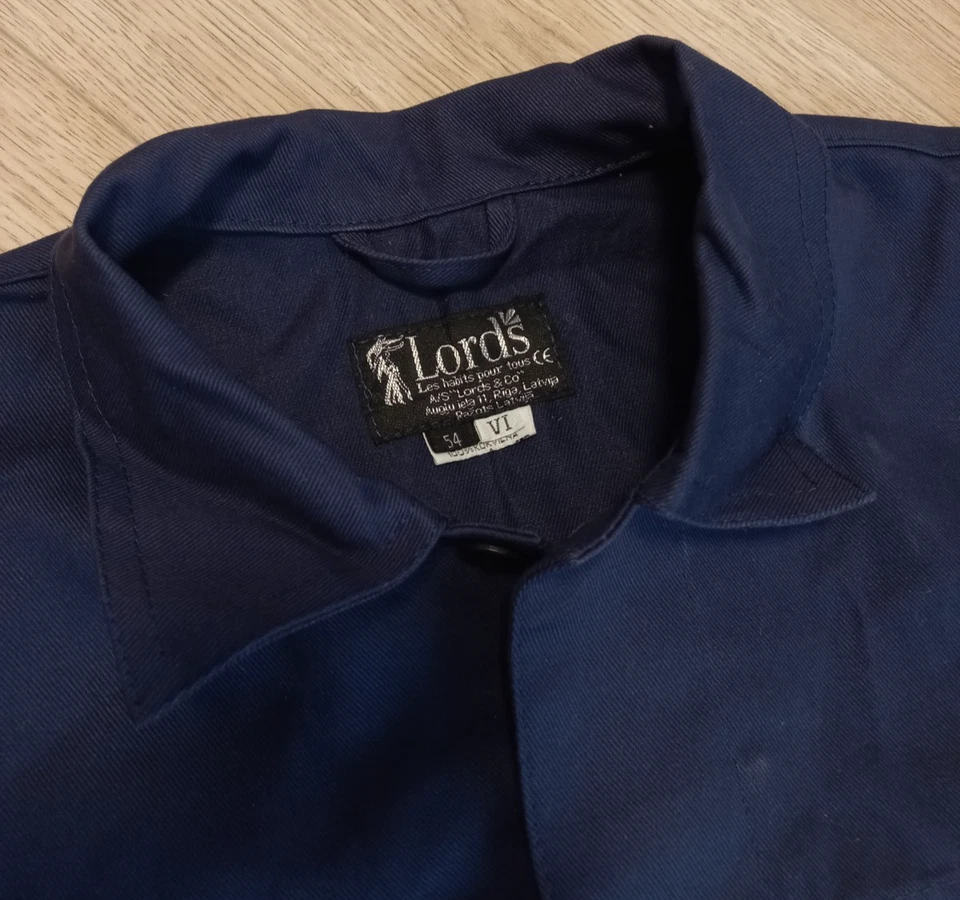 Vintage Latvijas Finieris Workwear Jacket 70's/80's Lords & Co Size XXL Latvia - Image 3 of 4