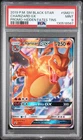2019 POKEMON SM BLACK STAR PROMO HIDDEN FATES TINS #SM211 CHARIZARD GX PSA 9
