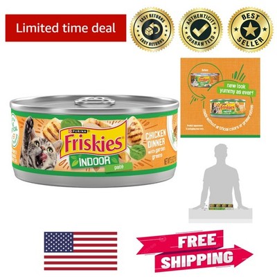 Purina Indoor Chicken Dinner with Garden Greens - Pate in 5.5 oz Cans (24-Pack)