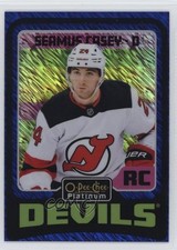 2024 O-Pee-Chee Platinum Retro Rookies Blue Luster 91/100 Seamus Casey #R94 4et