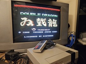 Double Dragon Nintendo NES PAL