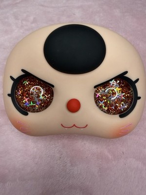 BB3 400%  Faceplate Glitter Multicolor Eyes Red Nose Light Complexion Black Hair