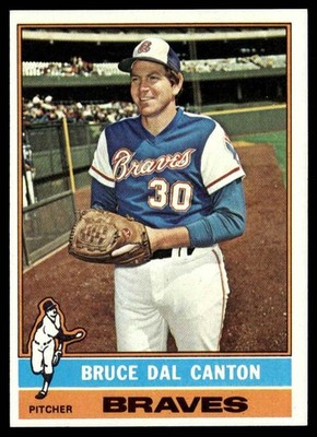 1976 Topps Bruce Dal Canton Atlanta Braves #486