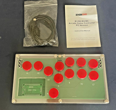 FightBox B1 Mini PC DIY Leverless Hitbox Controller New Open Box