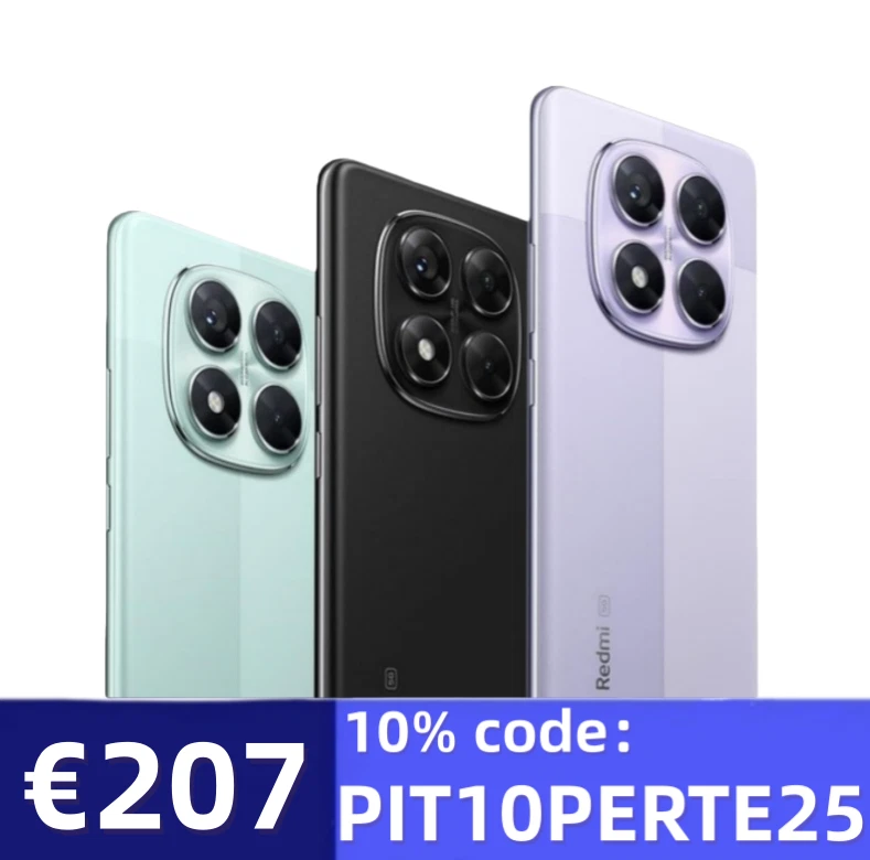 Xiaomi Redmi Note 14 Pro 5G Smartphone 8GB 256GB 6.67" 120Hz 5110mAh 200MP NFC