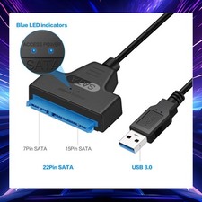SATA to USB 3.0 2.5/3.5 inch HDD SSD Hard Drive Converter Cable Adapter