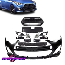Bumper&Front Grille&Cover&Fog Light&Bracket For Hyundai Veloster Turbo 2013-2017