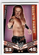 2012 Topps Slam Attax WWE: Rebellion #78 Heath Slater