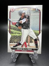 2023 Bowman - Prospects Abdias De La Cruz #BP-34 (RC)