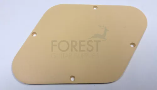 GIBSON Les Paul Aftermarket Control Back Cover Plate ABS Plastic Cream