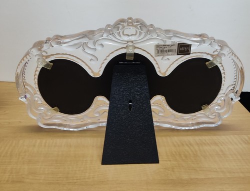 Mikasa Lead Crystal Princess Oval 3 Photo Frame Pictures Size 3"x4.5". Germany - Picture 3 of 4