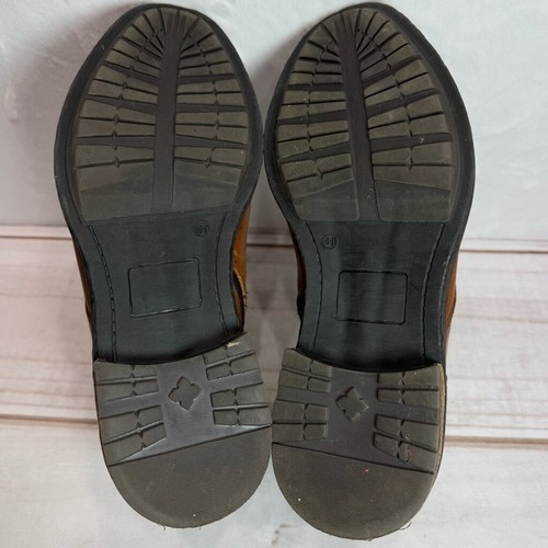 Stivaletti Bull Boxer Biltmore da uomo in vera pelle marrone e nero - Foto 13 di 13