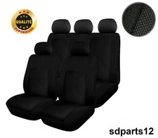 Bezüge Sitz- Auto Schwarz Set Komplett Couvre-Siège Für Opel Zafira Corsa