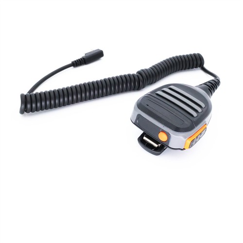 K Type 2 Pin PTT Remote Mic ABS Handheld Speaker Microphone For Baofeng/Kenwood - Zdjęcie 2 z 5