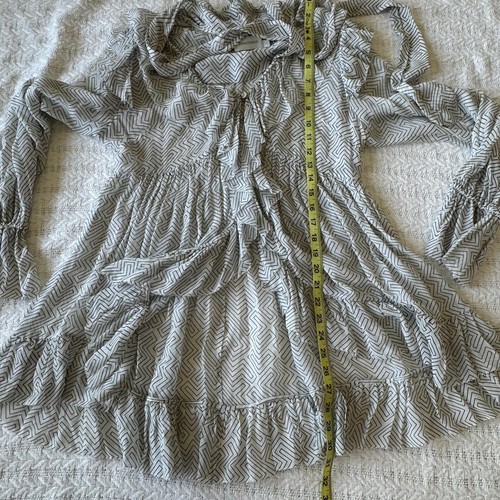 Zimmermann Elegant Ruffle Tunic Blouse Size 1 US Size 6 - Picture 8 of 9
