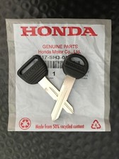 GENUINE OEM HONDA UNCUT MASTER BLANK IGNITION & VALET KEY SET CIVIC CRX DEL SOL