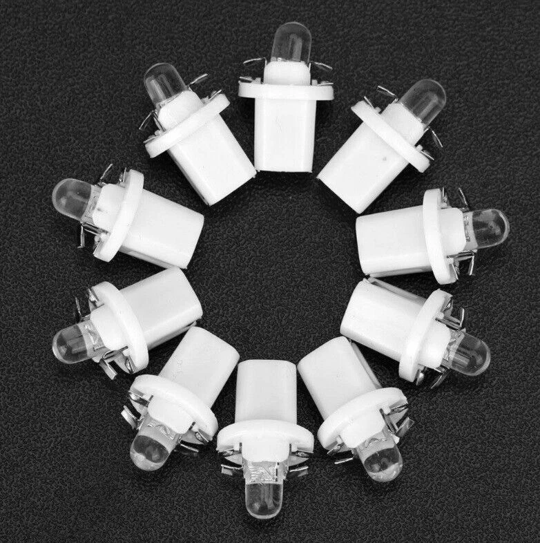 T5 B8.5D 509T B8.5 Smd Lamp Car Speedo Dashboard Gauge Instrumental Led Bulbs - Image 4 of 4