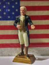 Vintage RARE ERROR HK Thomas Jefferson 3rd President 1961/64 Marx Statue NM