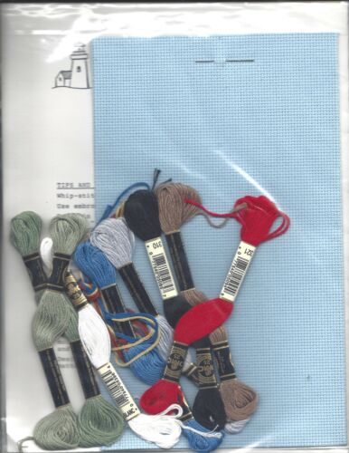 West Quoddy Lighthouse - Counted Cross Stitch Kit ~ Willow's End #16 - Picture 3 of 3