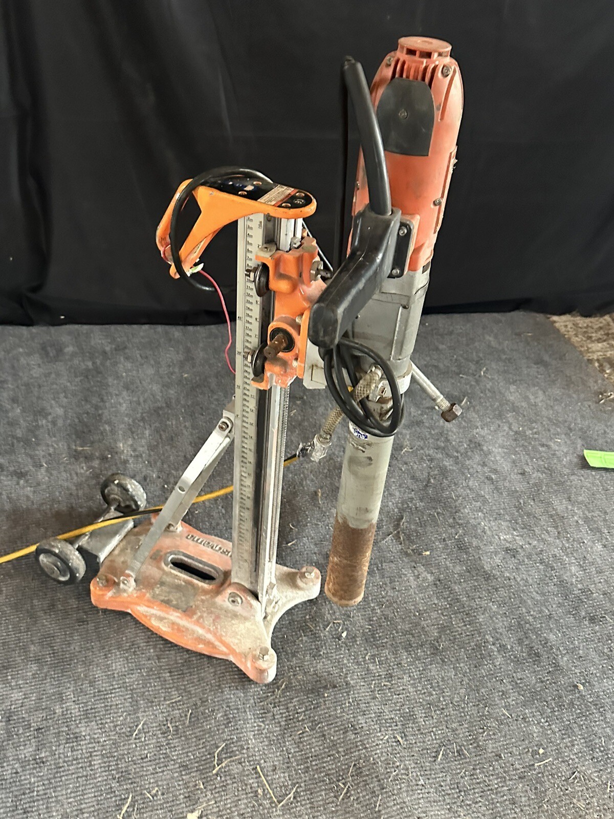 Husqvarna Construction Dms240 Core Drill With DMS160 Stand Working Tested eBay