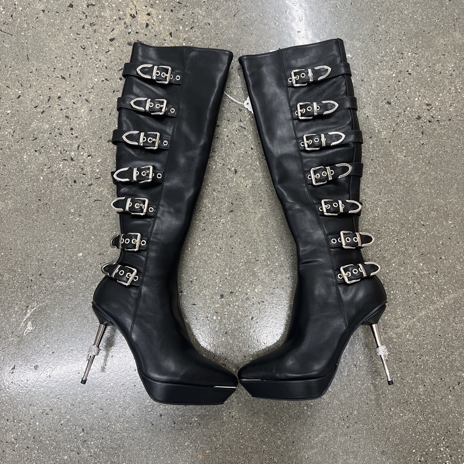 Dolls Kill Gothic Skull Kneehigh Boots Sz 5, New Without Box eBay