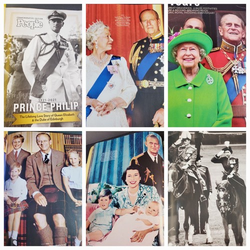 Lot Four (4) PEOPLE, LIFE, Majesty ROYALS THE CROWN QUEEN & PRINCE PHILIP - Picture 5 of 16