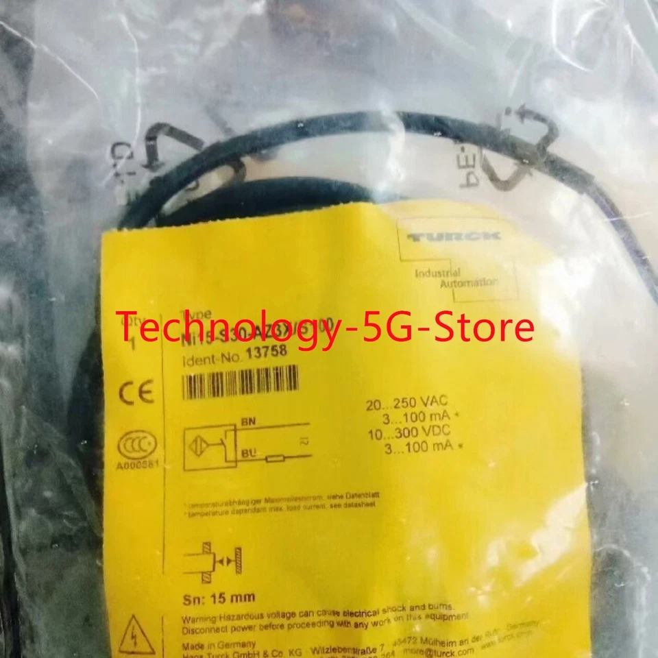 New Turck NI15-S30-AZ3X/S100 Proximity Switch Sensor - Image 4 of 4