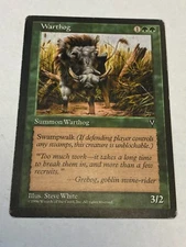 Warthog - Magic the Gathering MTG Visions Single Card