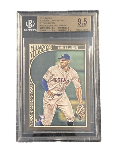 2013 Bowman Chrome Carlos Correa Auto Rookie Card Autograph RC PSA