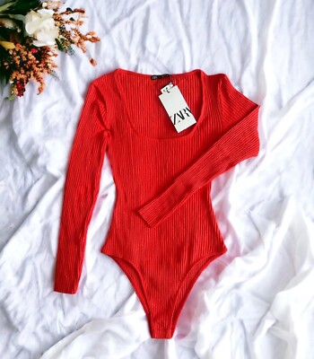 オールインワン・サロペット MAX MARA Women Bodysuit Tops 2511941021600 NUNZIO005 Red s-l400.jpg