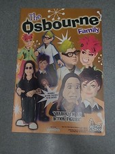 Ozzie Osbourne Family Action Figures Print Ad 2002 7x10