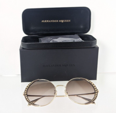 Authentic Alexander McQueen Sunglasses Alexander McQueen AM0458S 001 Sunglasses - US main image 4