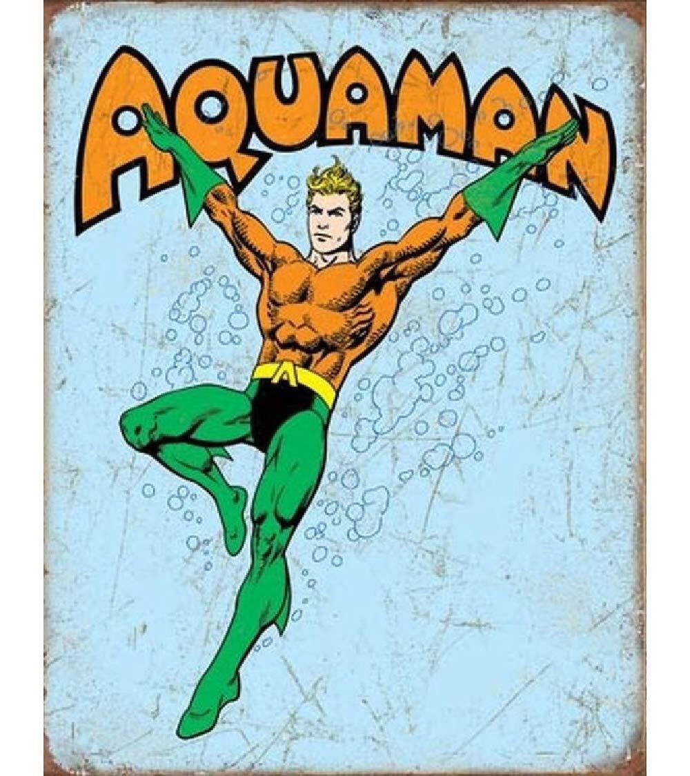 Aquamanaページ New Tin Signs Retro Aquaman 2254 | eBay
