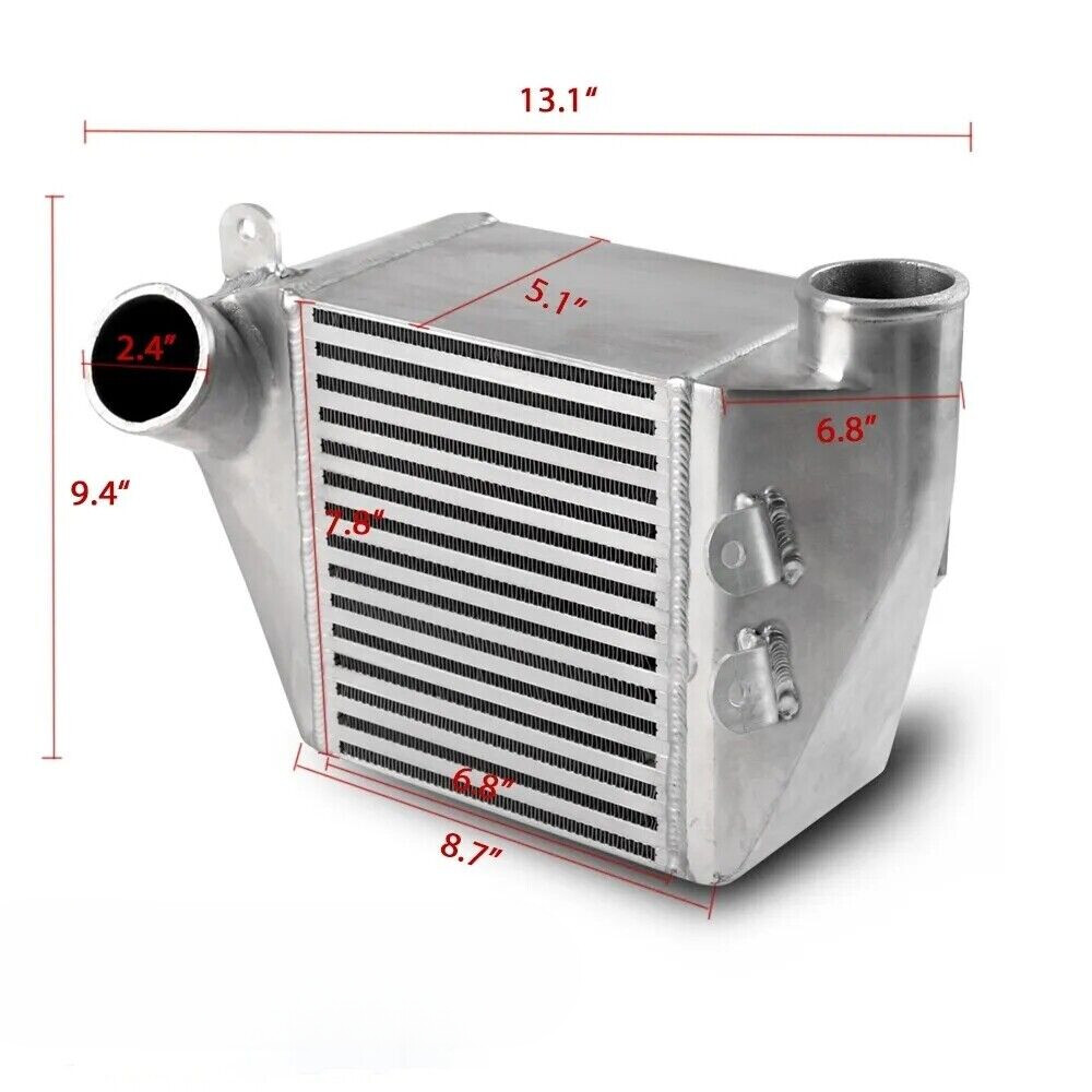 14'' Side Mount Turbo Upgrade Intercooler Fit For VW Golf/VW Jetta MK4 1.8T