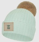 Love Your Melon Star Wars Mandalorian the Child Adult Pom Beanie Mint Green NWT — photo 3