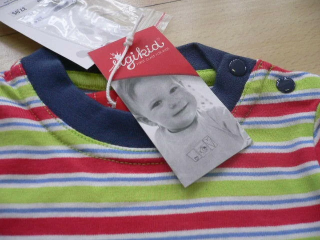 SIGIKID BABY JUNGEN/MÄDCHEN LA-SHIRT gestreift Gr. 62,68,80 - Bild 3 von 3