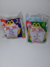 2 - 1999 McDonald's (Winnie The Poo) Roo Juguete Suave Y Conejo Juguete Suave Llavero