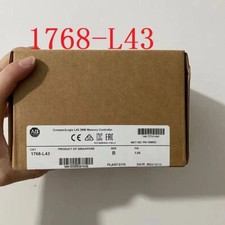 New Factory Sealed AB 1768-L43 SER B CompactLogix L43 Controller PLC 1768L43