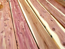 1/8", 1/4", 3/8", 1/2" EASTERN RED CEDAR THIN DIMENSIONAL LUMBER WOOD PACKAGES