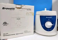 Bravetti Fondue Maker & Deep Fryer W/ Fondue Sticks Model EP064 NOB
