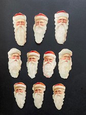 Father Christmas Xmas Santa Claus small scraps
