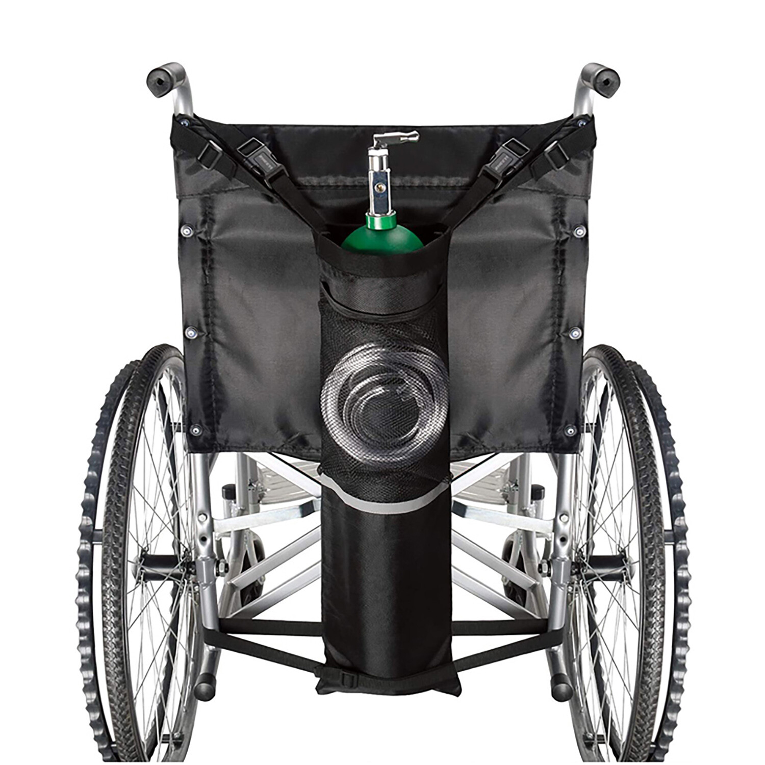 2025 Oxygen Tank Holder for Wheelchair Medical Oxygen Cylinder Portable Backpack