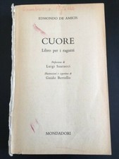 1965 CUORE libro per ragazzi Edmondo De Amicis Mondadori