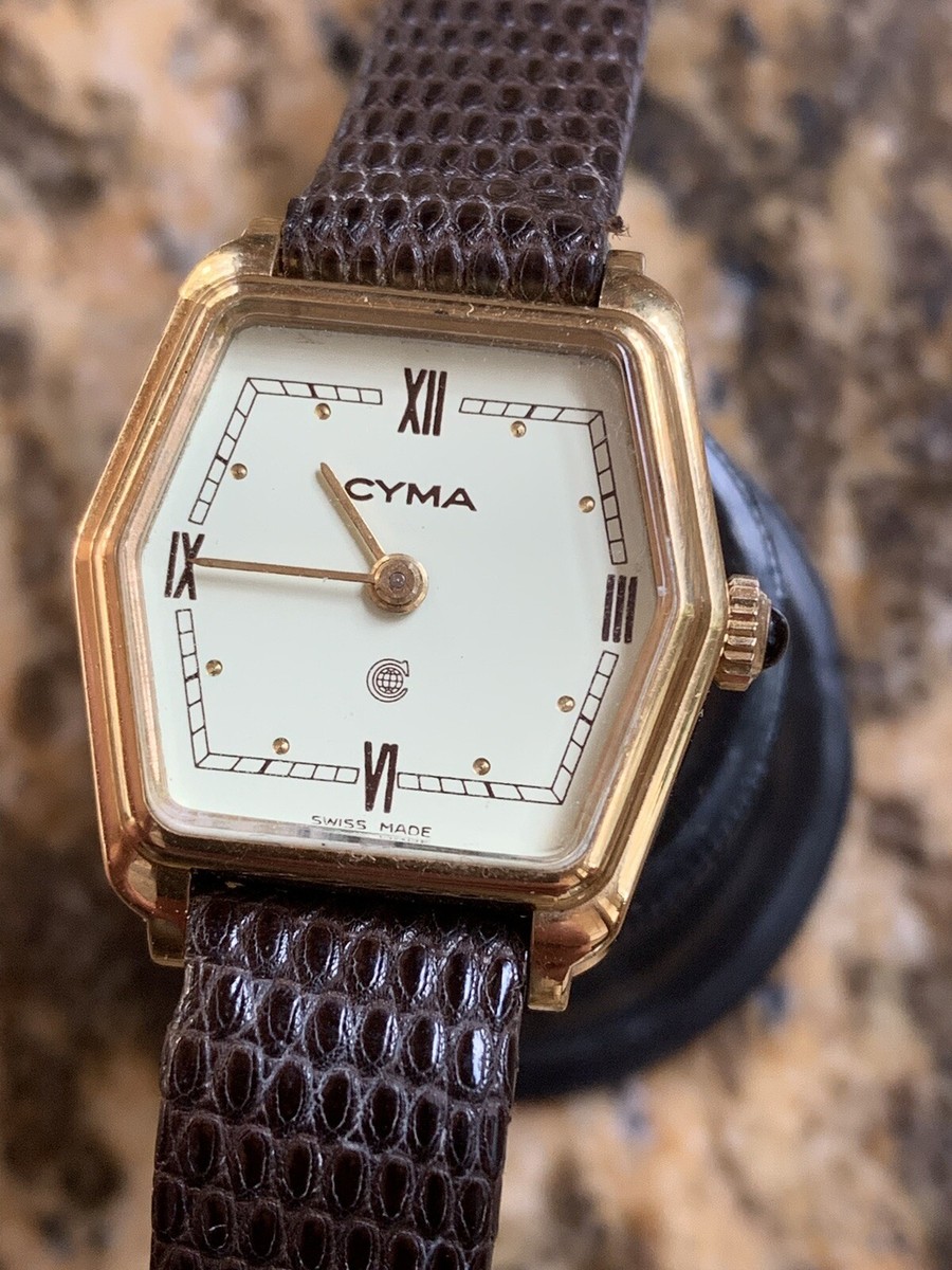 Vintage Cyma Ladies Watch Hand-winding Swiss 22mm