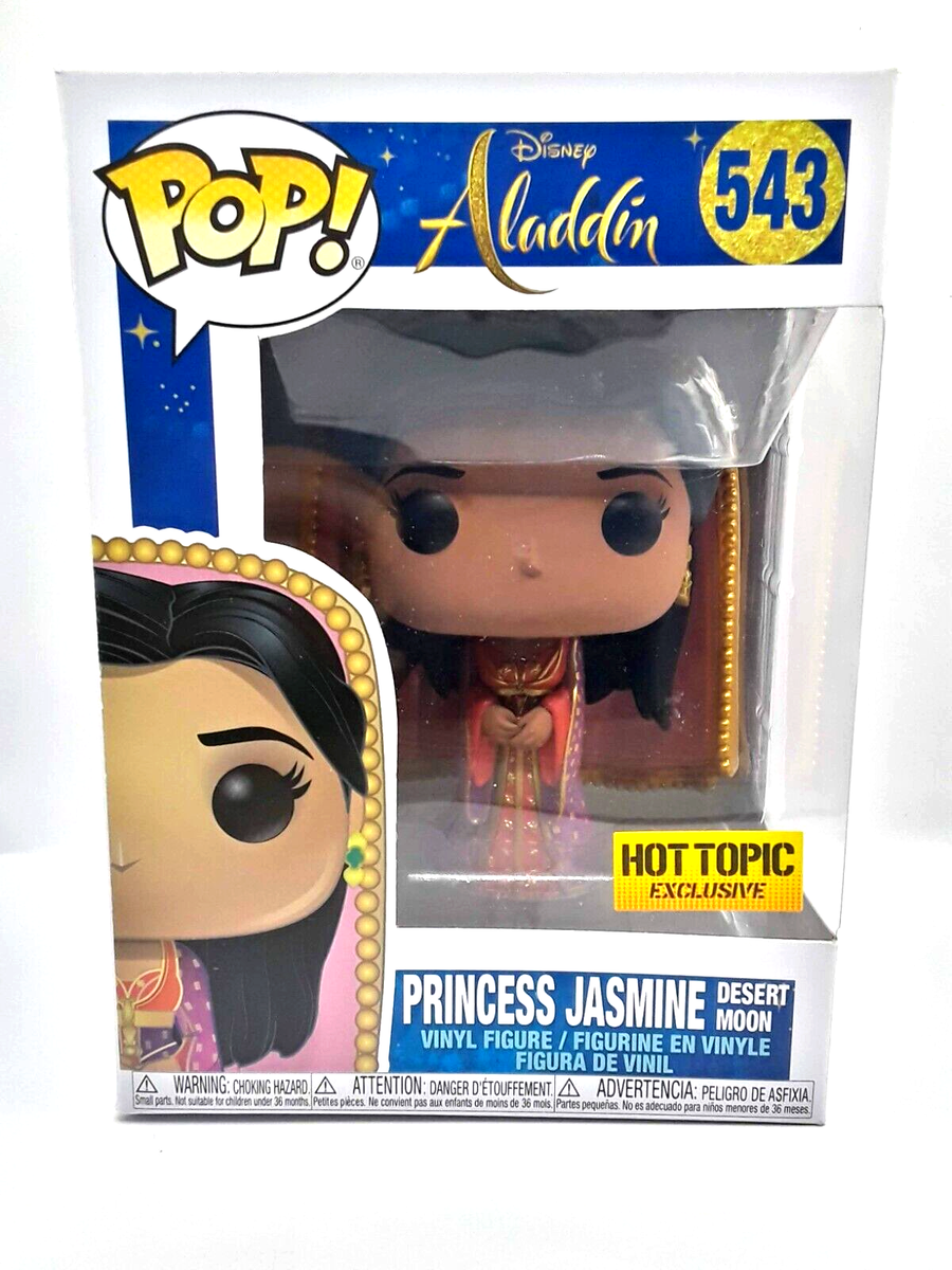 FUNKO POP! PRINCESS JASMINE 543 Desert Moon Disney Hot Topic