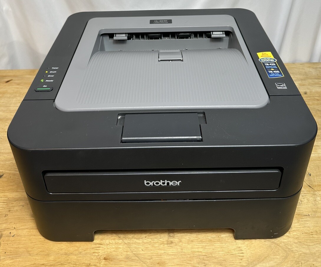 Brother HL2240 Laser Printer With 2 Toners (1 Brand New OEM Toner