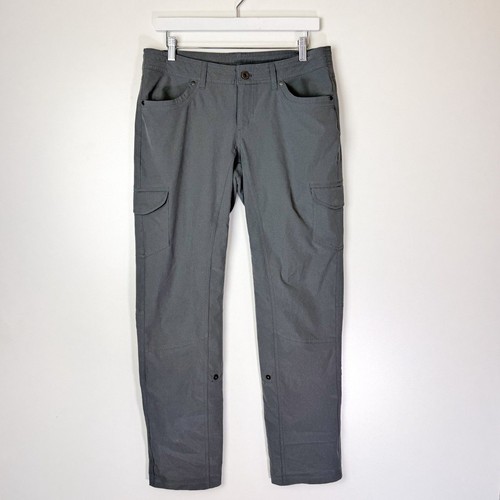 KUHL Women's Freeflex Roll-Up Pants Sz 8 Slate Gray Convertible Hiking Trail - Picture 4 of 12